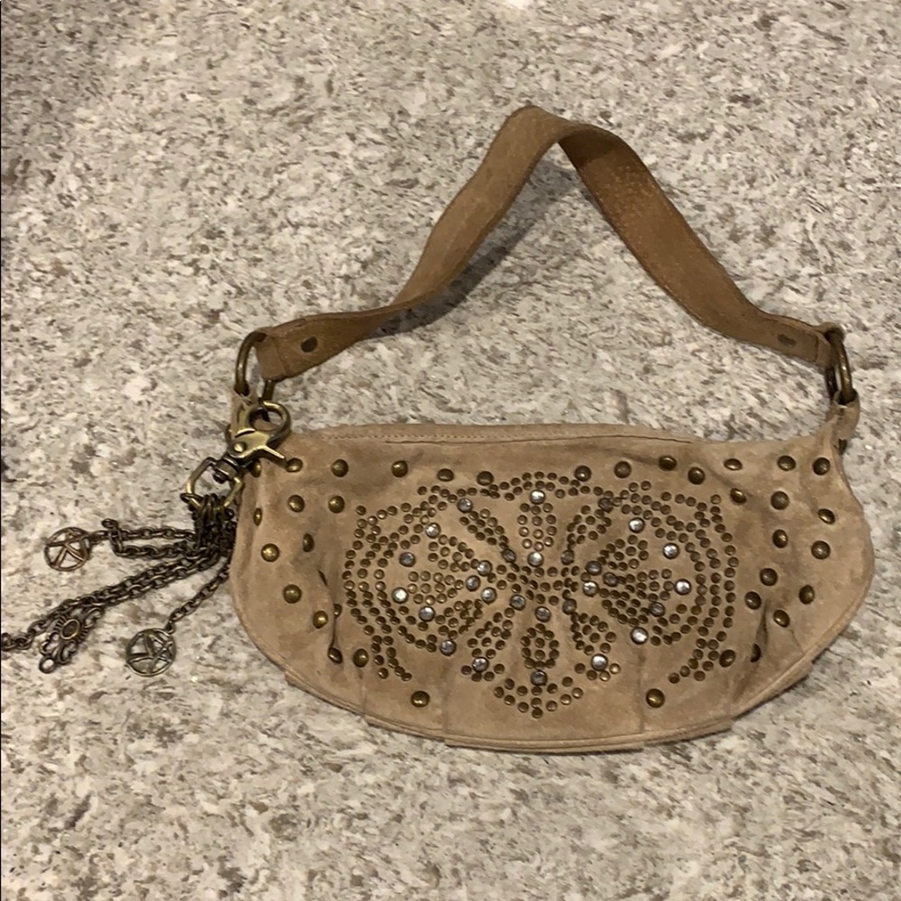 Wilsons Leather Purse with Teal Paisley Liner
